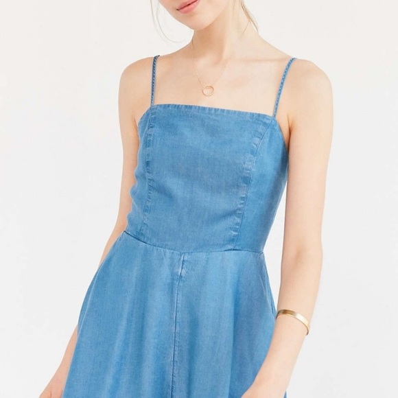 Urban Outfitters Dresses & Skirts - Kimchi Blue Denim Romper